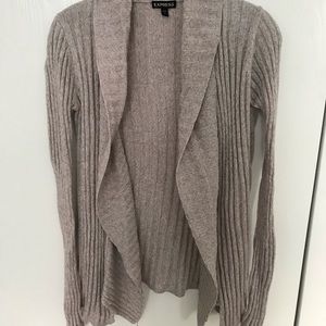 Tan Express cardigan